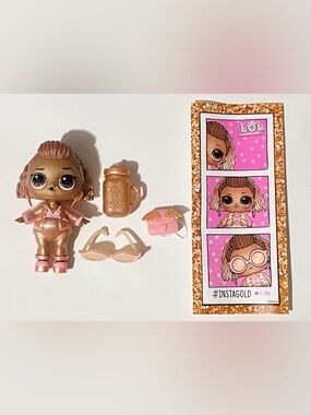 L.O.L. Surprise! Instagold Doll with Accessories Ultra Rare MGA